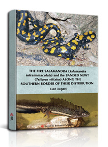 THE FIRE SALAMANDRA (Salamandra infraimmaculata) and the BANDED NEWT (Triturus vittatus) 
ALONG THE SOUTHERN BORDER OF THEIR DISTRIBUTION
